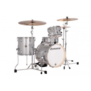 Ludwig Breakbeats by Questlove Shell Pack - Silver Sparkle
