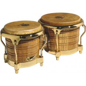 Latin Percussion Galaxy Giovanni Series Wood Bongos w/ Gold Hardware