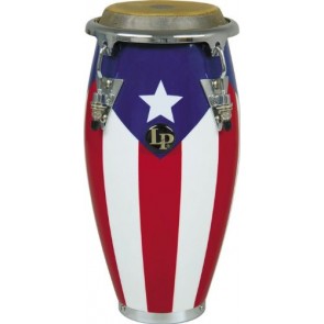 Latin Percussion Music Collection Puerto Rican Flag Mini Tunable Conga