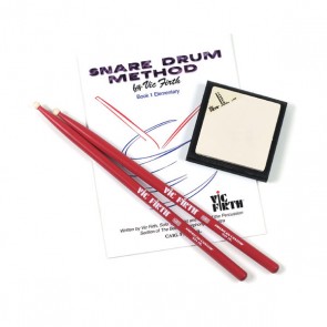 Vic Firth Launch Pad Kit (includes practice pad, SD1JR, method book)