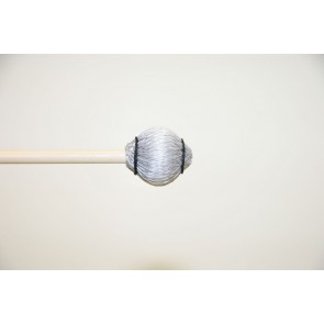 Mike Balter Pro Vibe Series Silver Cord Jazz Black Birch Mallets