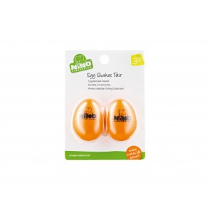 Nino Pair of Egg Shakers - Orange