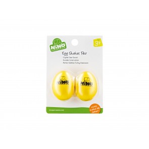 Nino Pair of Egg Shakers - Yellow