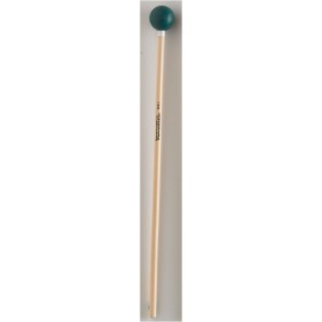 Innovative Percussion OS1 Orchestral Series Medium Soft Xylophone Mallets - Dark Green / White Tape - Rattan