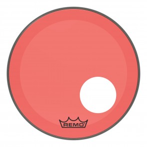 Remo 18" Powerstroke P3 Colortone Red Bass Drumhead