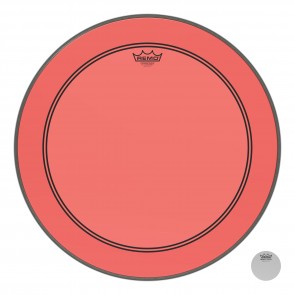 Remo 22" Powerstroke P3 Colortone Red Bass Drumhead
