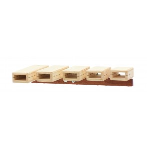Pearl Concert Temple Block (set of 5)