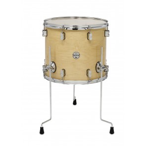 PDP Concept Series Maple Floor Tom, 14x16, Natural Lacquer w/Chrome Hardware