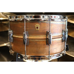 Ludwig 8x14 Raw Bronze Snare Drum LB508R