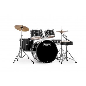 Rebel 5 Pc SRO Complete Set Up with Fast Size Toms Black