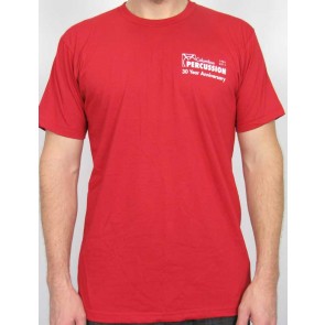Columbus Percussion 30th Anniversary Shirt - Red