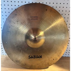 Used Sabian 20” Med Crash w/Rivet Holes