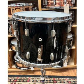 Used Black Leedy 15” Field Drum, Custom Grover Snares