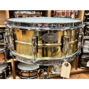 USED Pearl Semitone 5.5X14" Brass Snare Drum