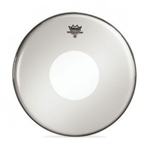 Remo 28" Smooth White Controlled Sound Bass Drumhead w/ White Dot On Top