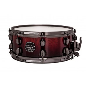 Mapex Saturn MH Exotic 13" x 5.5" Snare Cherry Mist Rosewood Burl