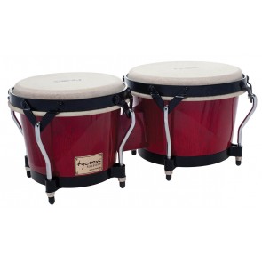 Tycoon Percussion 7 & 8 1/2 Supremo Series Bongos - Red Finish