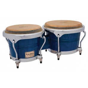 Tycoon Percussion 7 & 8 1/2 Concerto Series Bongos - Blue Finish