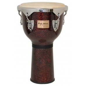 Tycoon Percussion 12 Concerto Series Djembe - Red Pearl Finish