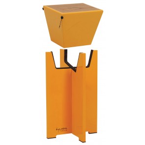 Tycoon Percussion Siam Oak Quinto Cajon Stands - Yellow