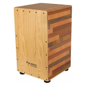 Tycoon Percussion 29 Series Wood Mixture Cajon With American Ash Front Plate