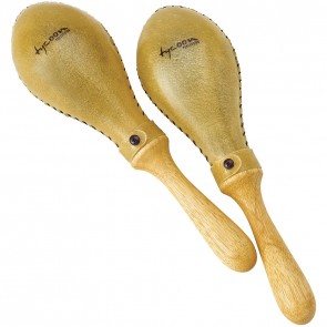 Tycoon Percussion Large Oval Rawhide Maracas