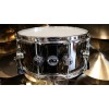 DW Collector's series 6.5x14 Black Nickel Over Brass Snare Drum with Chrome Hardware