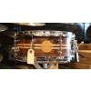 Holloman Custom Drums 5" x 13" Walnut Segmented Snare Drum w/ Maple Highlights