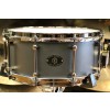 Noble and Cooley Alloy Classic 14 x 6 Black Snare Drum with Black 2.3 mm Triple Flanged Hoops