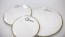Aquarian 13" Ice White Reflector Series Drumhead