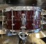 Ludwig 6.5x14 "Dragon’s Blood” Seamless Brass Snare drum with Red Electrostatic Finish LB428T8