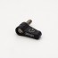 Low Boy Power Switch, 10/32 Thread, Black Finish