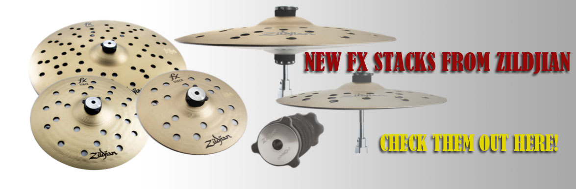 Zildjian 14” FX Stack Pair With Mount